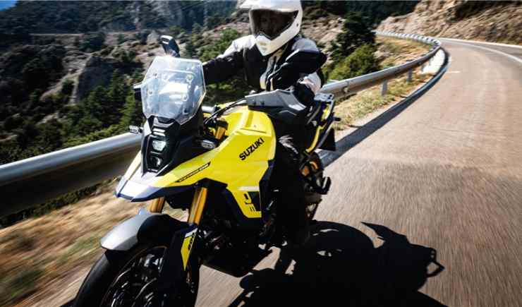 Suzuki V-Strom 800 DE richiamo gomme