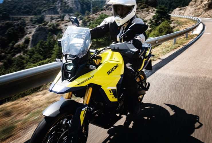 Suzuki V-Strom 800DE problemi pneumatici