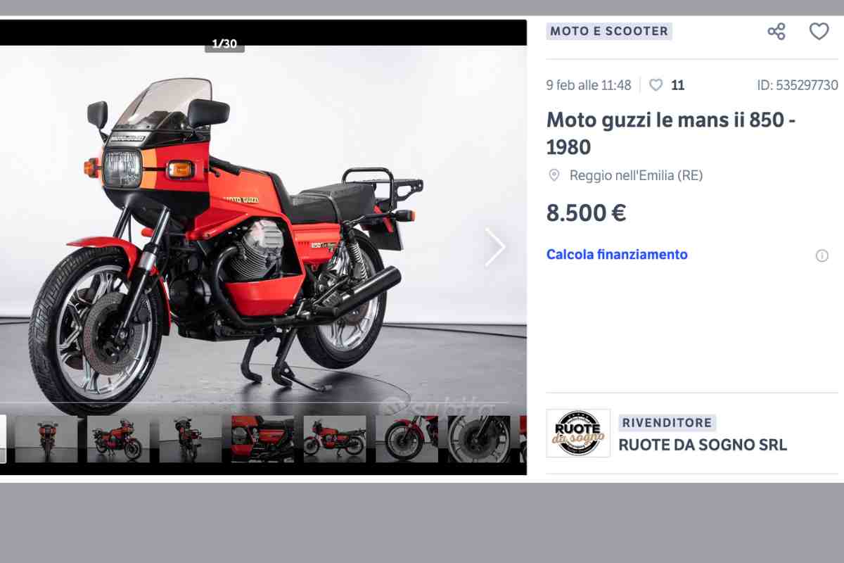 Guzzi da collezione 