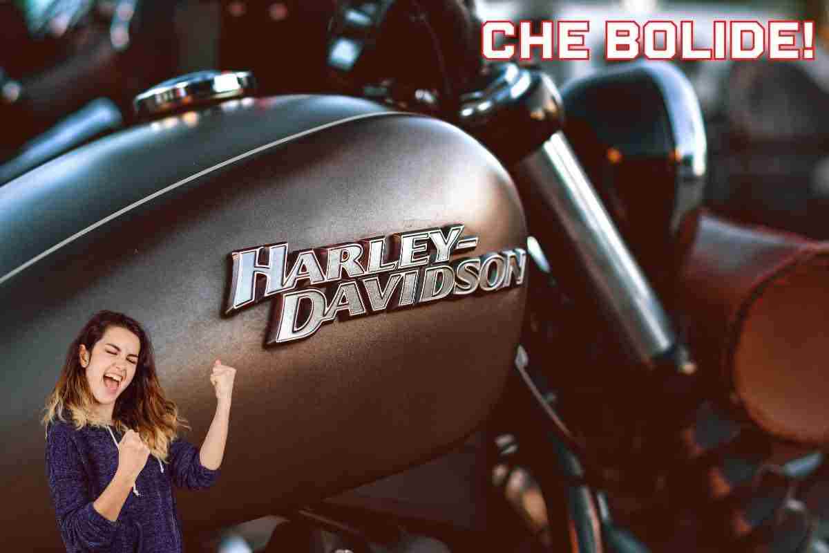 Nuova moto storica Harley Davidson