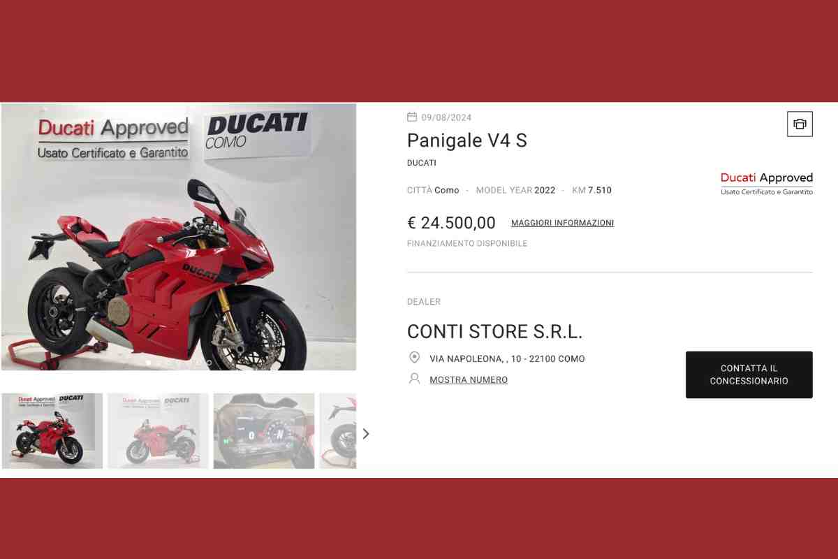 Offerta Ducati Panigale