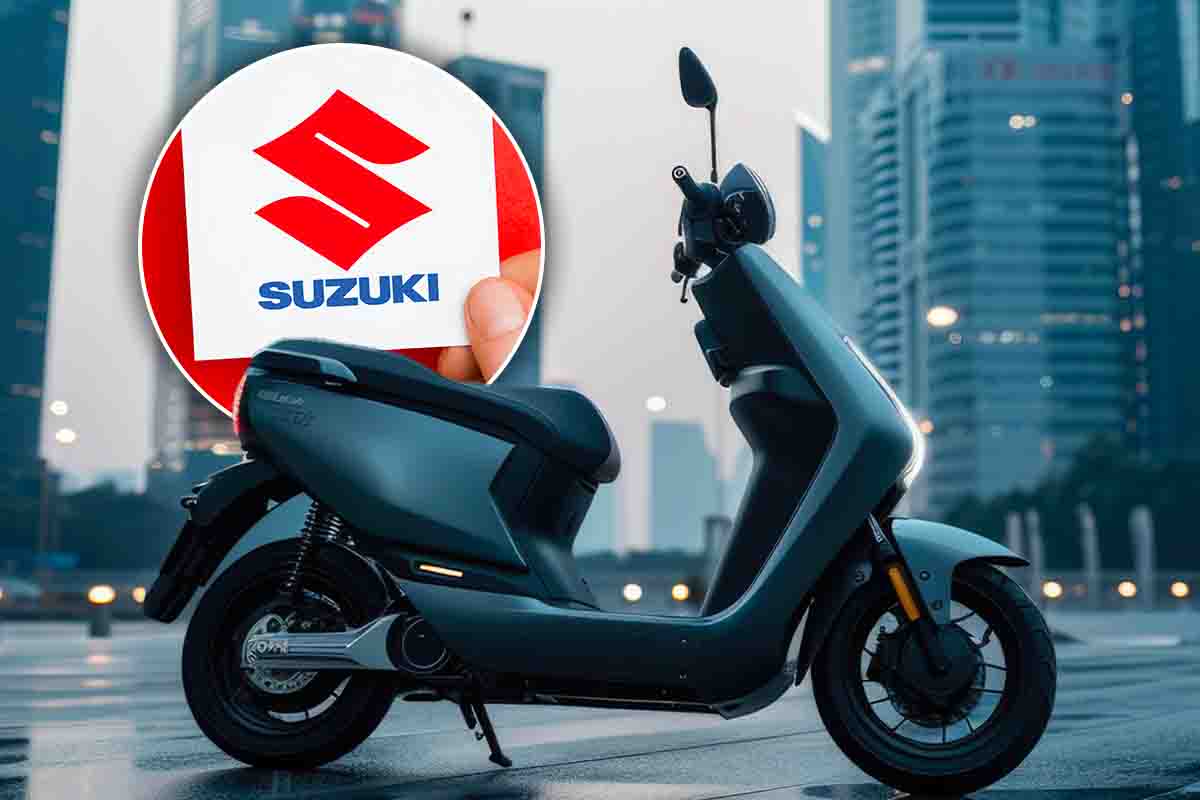 Suzuki scooter innovativo