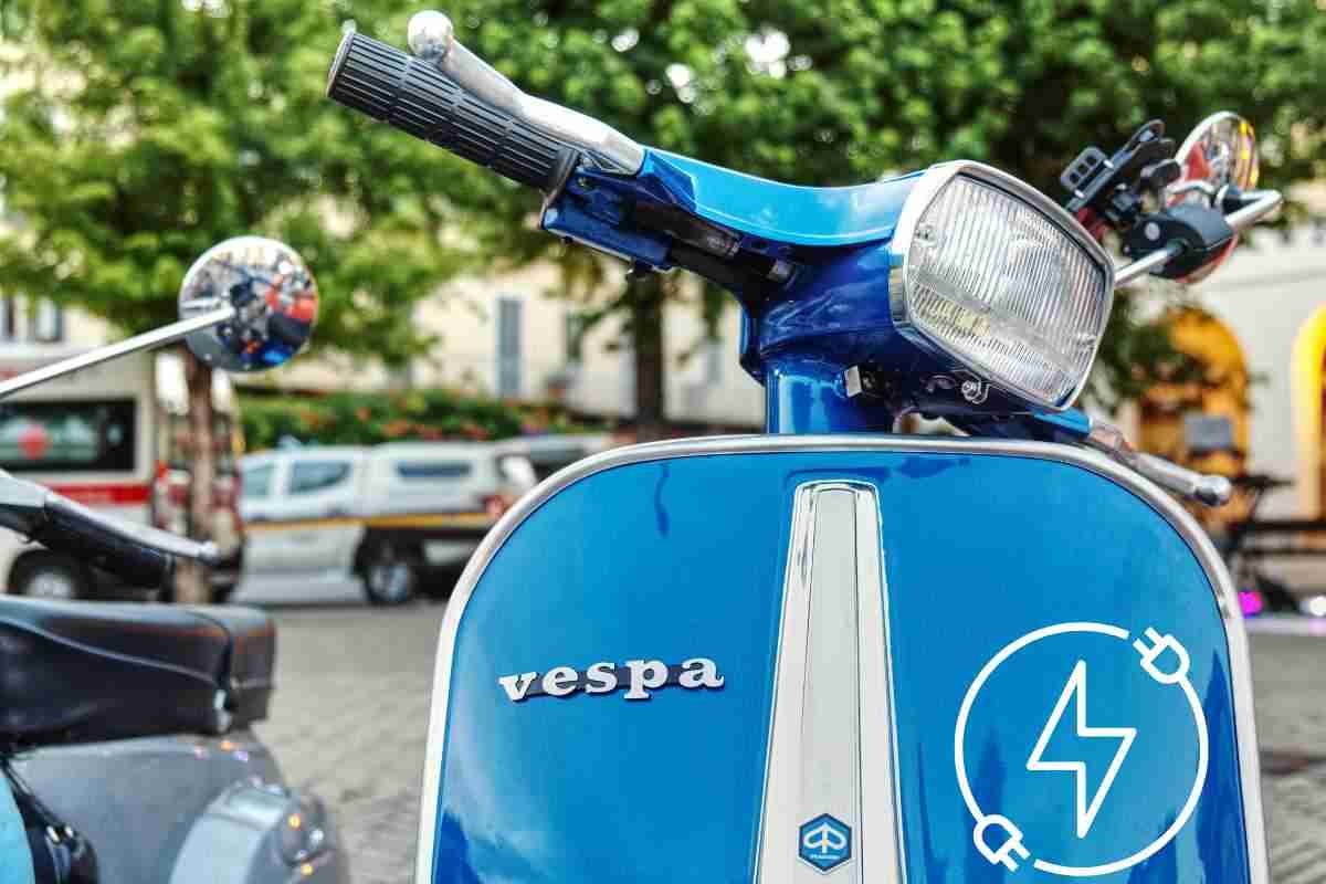 Vespa consumo elettrica