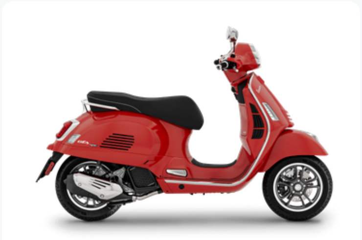 Vespa GTS dettagli offerta