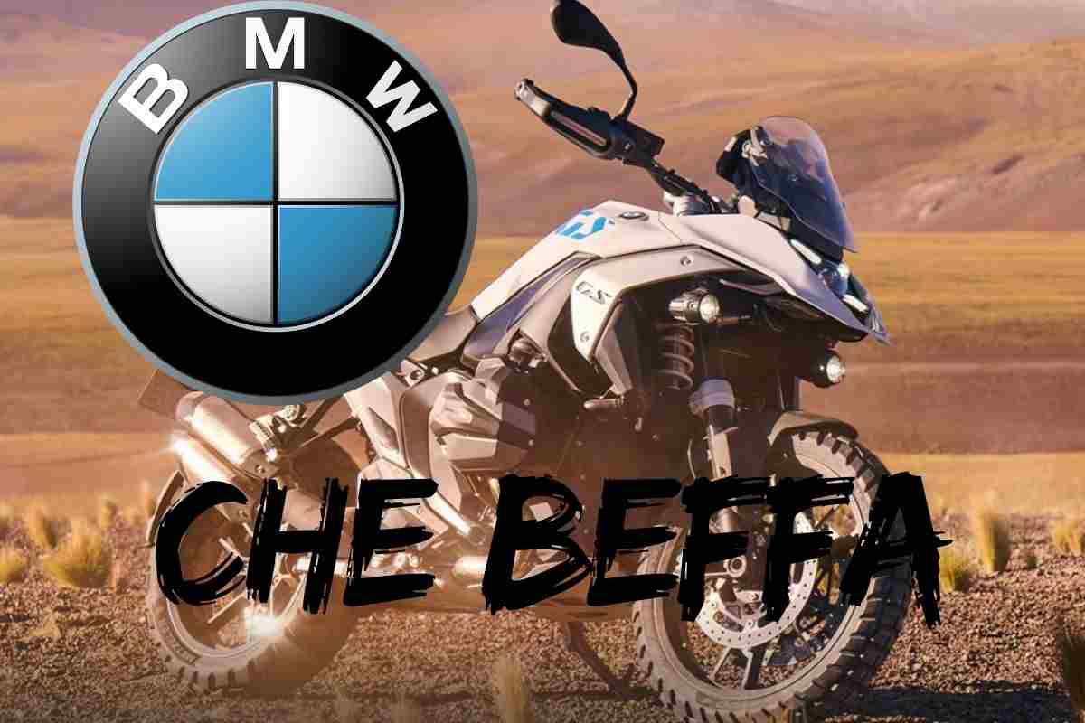 BMW R 1300 GS duro colpo