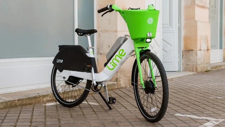 E-bike Lime, non inquinano