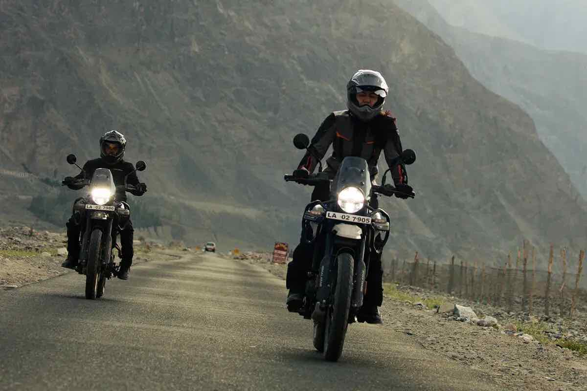 La Royal Enfield collauda la Himalayan 650